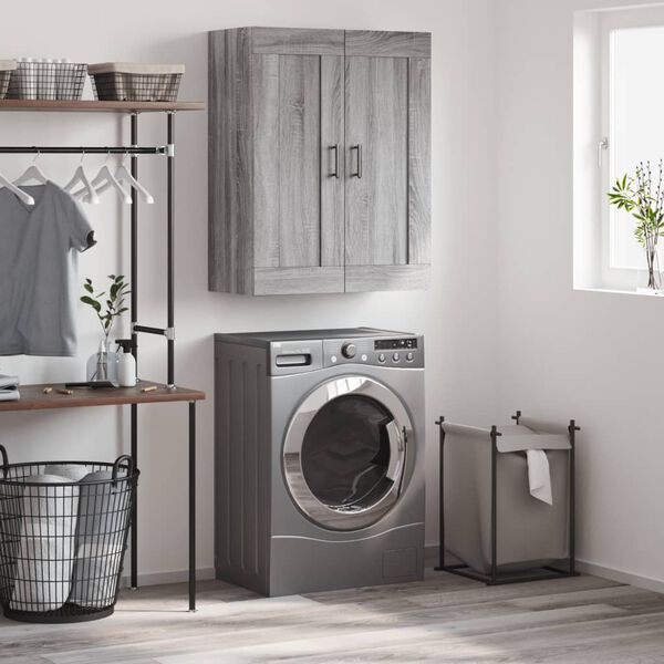 vidaXL sz&uuml;rke sonoma szerelt fa fali szekr&eacute;ny 69,5 x 34 x 90 cm