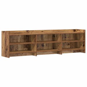 vidaXL TV szekr&eacute;ny 168 x 33 x 47 cm Antik Fa Szerelt Fa