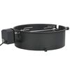 vidaXL fekete BBQ grillgyűrű szett 47 cm