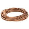 vidaXL Bőr zsin&oacute;r 1 Barna &Oslash;4 mm x 5 m Bőr