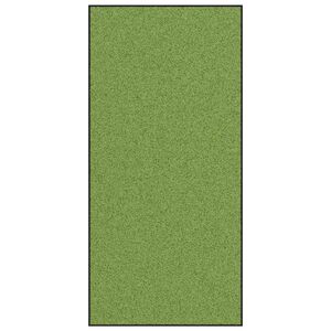 vidaXL Ajt&oacute;szőnyeg Egy&eacute;b Z&ouml;ld &eacute;s Fekete 120 x 250 cm Poliamid &eacute;s PVC