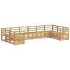 vidaXL K&uuml;lt&eacute;ri kanap&eacute; szett 10 pcs Feh&eacute;r 363 x 185,5 x 73 cm