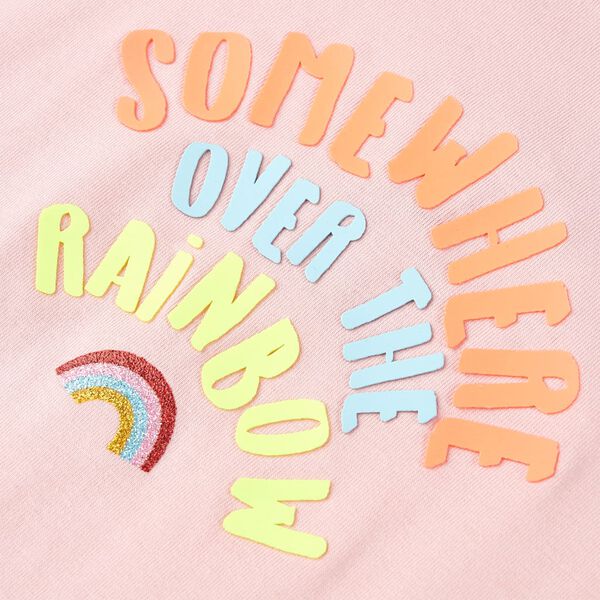 Világos rózsaszín gyerekpóló 128