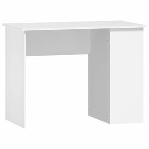 vidaXL feh&eacute;r szerelt fa &iacute;r&oacute;asztal 100x55x75 cm