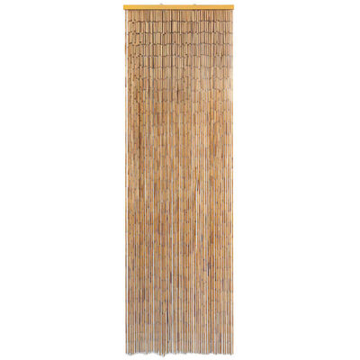 vidaXL bambusz szúnyogháló ajtófüggöny 56 x 185 cm