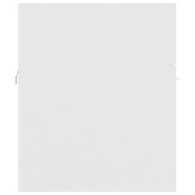 vidaXL fehér forgácslap mosdószekrény 41 x 38,5 x 46 cm