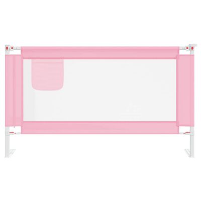 vidaXL rózsaszín szövet biztonsági leesésgátló 140 x 25 cm