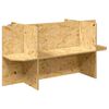 vidaXL Terr&aacute;rium alap Barna 100 x 50 x 50 cm OSB