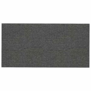 vidaXL Fali Fejt&aacute;mla 12 pcs S&ouml;t&eacute;tsz&uuml;rke 30 x 15 cm sz&ouml;vet