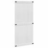 vidaXL Ist&aacute;ll&oacute;ajt&oacute; CORONA 100 x 210 cm T&ouml;m&ouml;r Fenyőfa Feh&eacute;r