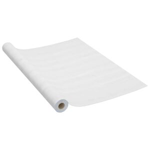 vidaXL fehér faszínű öntapadó PVC bútorfólia 500 x 90 cm
