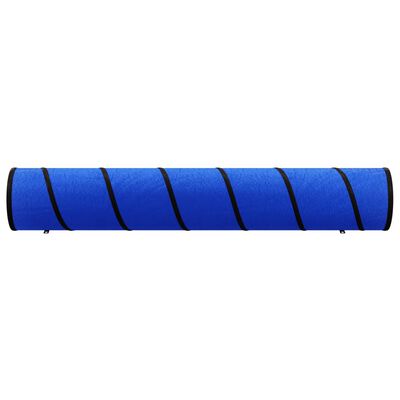 vidaXL kék poliészter kutyaalagút Ø50 x 300 cm