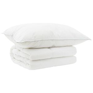 vidaXL Paplan &eacute;s p&aacute;rna szett 2 db 155x200 cm Ny&aacute;ri 140 GSM Gyapj&uacute;