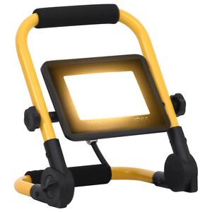 vidaXL meleg fehér fényű fogantyúval ellátott LED-es reflektor 30 W