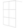 vidaXL feh&eacute;r &aacute;tl&aacute;tsz&oacute; ESG &uuml;veg zuhanyfal 140 x 195 cm