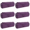 vidaXL Takar&oacute;k 6 db Lila 200 x 150 cm 2.61 Gyapj&uacute;
