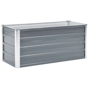 vidaXL sz&uuml;rke horganyzott ac&eacute;l kerti magas&aacute;gy&aacute;s 100 x 40 x 45 cm