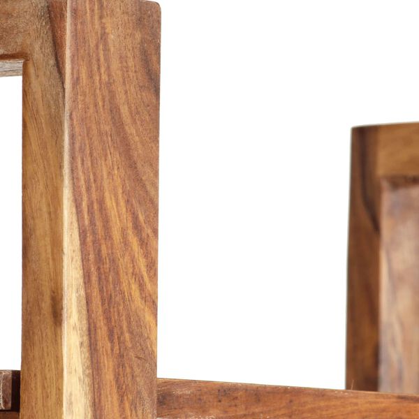 vidaXL t&ouml;m&ouml;r ak&aacute;cf&aacute;b&oacute;l k&ouml;nyvespolc 60 x 38 x 160 cm