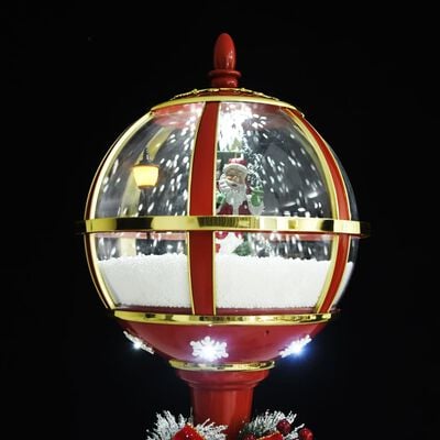 vidaXL karácsonyi LED-es utcai lámpa Mikulással 175 cm