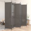 vidaXL 5 paneles antracitsz&uuml;rke sz&ouml;vet t&eacute;relv&aacute;laszt&oacute; 250 x 220 cm