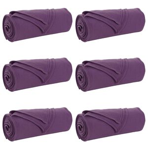vidaXL Takar&oacute;k 6 db Lila 170 x 130 cm 1.86 kg Gyapj&uacute;