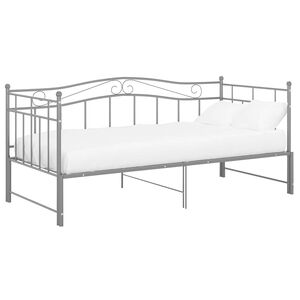vidaXL szr&uuml;ke f&eacute;m kih&uacute;zhat&oacute; kanap&eacute;&aacute;gykeret 90 x 200 cm