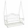 vidaXL Hinta Pad Ac&eacute;l 115 x 61 x 63 cm Antik feh&eacute;r