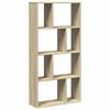 vidaXL sonoma t&ouml;lgy sz&iacute;nű szerelt fa k&ouml;nyvespolc 60 x 20 x 120,5 cm