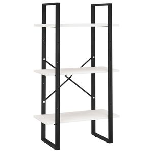 vidaXL feh&eacute;r t&ouml;m&ouml;r fenyőfa t&aacute;rol&oacute;polc 60 x 30 x 105 cm