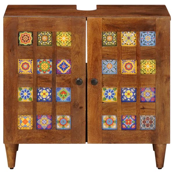 vidaXL F&uuml;rdőszobai mosd&oacute;szekr&eacute;ny t&aacute;rol&oacute;val ajt&oacute;val Di&oacute; 62 x 33 x 58 cm