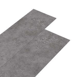 vidaXL Padl&oacute;deszk&aacute;k 36 pcs Beton Sz&uuml;rke 5,02 m&sup2; PVC