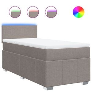 vidaXL t&oacute;psz&iacute;nű sz&ouml;vet rug&oacute;s &aacute;gy matraccal 100 x 200 cm