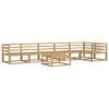 vidaXL K&uuml;lt&eacute;ri kanap&eacute; szett 7 pcs Feh&eacute;r 79 x 79 x 37 cm T&ouml;m&ouml;r Ak&aacute;cfa