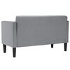 vidaXL vil&aacute;gossz&uuml;rke sz&ouml;vet loveseat kanap&eacute; 111 cm