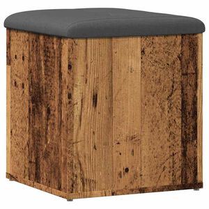 vidaXL t&aacute;rol&oacute;pad antik fa 42 x 42 x 45 cm szerelt fa