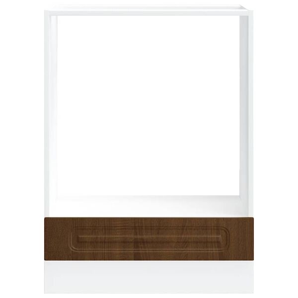 vidaXL Kalmar barna tölgy színű szerelt fa sütőszekrény