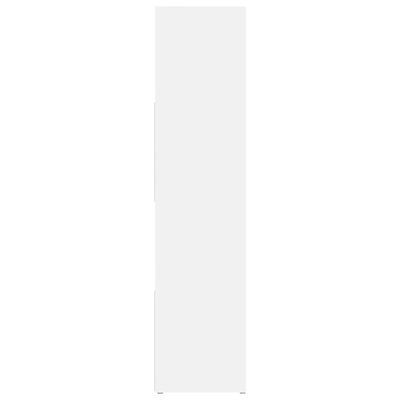 vidaXL fehér térelválasztó könyvszekrény 105 x 24 x 102 cm