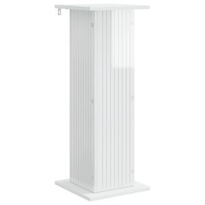 vidaXL N&ouml;v&eacute;ny&aacute;llv&aacute;ny Magasf&eacute;nyű Feh&eacute;r 30,5 x 30 x 80,5 cm Szerelt Fa