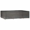 vidaXL téglalap alakú kerti bútorhuzat 16 fűzőlyukkal 300x200x75 cm