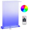 vidaXL akril medencesz&ouml;kők&uacute;t RGB LED-ekkel 51 cm