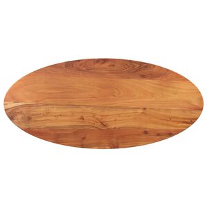 vidaXL t&ouml;m&ouml;r ak&aacute;cfa ov&aacute;lis asztallap 90 x 40 x 3,8 cm