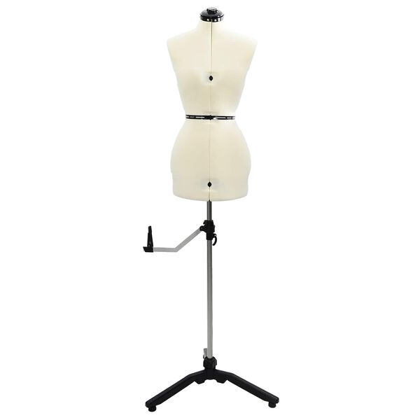 vidaXL &Aacute;ll&iacute;that&oacute; ruha forma női Kr&eacute;m s B&aacute;rsony