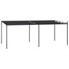 vidaXL antracitsz&uuml;rke pavilon beh&uacute;zhat&oacute; tetővel 600 x 300 x 233 cm