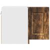 vidaXL Konyhaszekr&eacute;ny polcokkal F&uuml;st&ouml;lt t&ouml;lgy 57 x 57 x 40 cm Faanyag