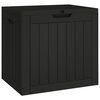 vidaXL fekete polipropil&eacute;n kerti t&aacute;rol&oacute;l&aacute;da 55,5x43x53 cm