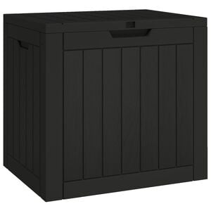 vidaXL fekete polipropil&eacute;n kerti t&aacute;rol&oacute;l&aacute;da 55,5x43x53 cm
