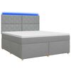 vidaXL Boxspring &aacute;gy matraccal Vil&aacute;gossz&uuml;rke 160 x 200 cm Sz&ouml;vet