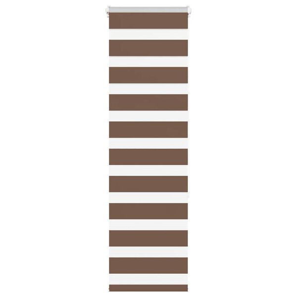 vidaXL zebraf&uuml;gg&ouml;nnyel barna sz&ouml;vetsz&eacute;less&eacute;g 40,9 cm poli&eacute;szter