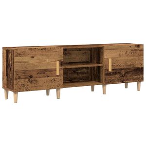 vidaXL TV szekr&eacute;ny 150 x 30 x50 cm R&eacute;gi fa Szerelt Fa