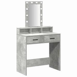 vidaXL &Ouml;lt&ouml;zk&ouml;dőasztal Sz&uuml;rke 79 x 41 x 140 cm Szerelt Fa